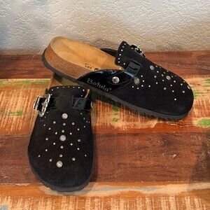 Like New! Betula Birkenstock Rocko Studded Clogs - 41 - Narrow Fit